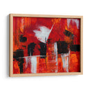 La conquista sobre rojo | Cuadro decorativo de Canvas Lab