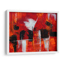 La conquista sobre rojo | Cuadro decorativo de Canvas Lab