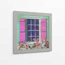 Ventana Floral Ii - Rick Novak | Cuadro decorativo de Canvas Lab