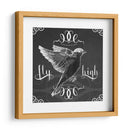 Pizarra Pájaro I - June Erica Vess | Cuadro decorativo de Canvas Lab