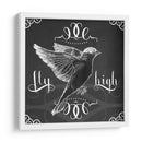 Pizarra Pájaro I - June Erica Vess | Cuadro decorativo de Canvas Lab