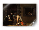 La decapitación de San Juan Bautista - Caravaggio | Cuadro decorativo de Canvas Lab
