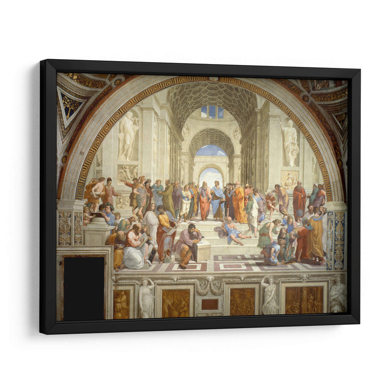La escuela de Atenas - Rafael Sanzio | Cuadro decorativo de Canvas Lab