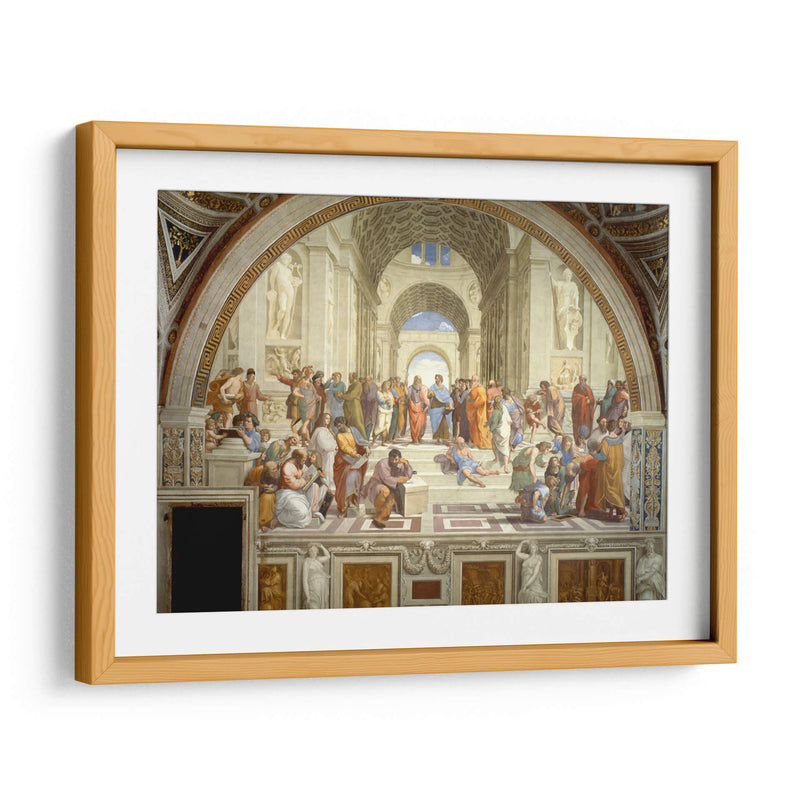 La escuela de Atenas - Rafael Sanzio | Cuadro decorativo de Canvas Lab