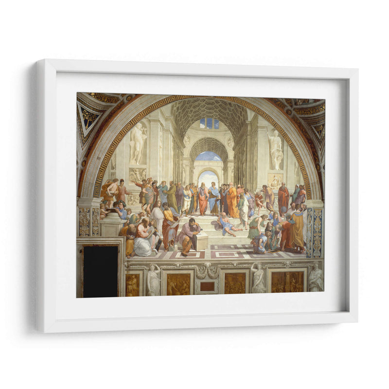 La escuela de Atenas - Rafael Sanzio | Cuadro decorativo de Canvas Lab
