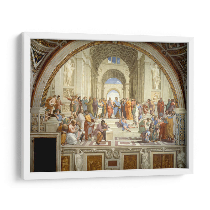 La escuela de Atenas - Rafael Sanzio | Cuadro decorativo de Canvas Lab