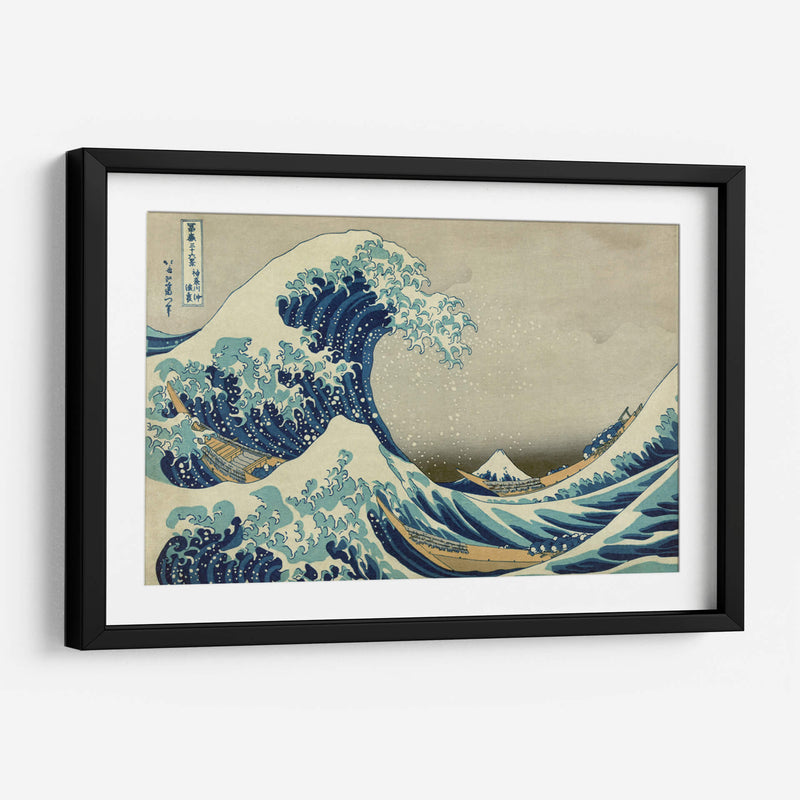 La gran ola - Katsushika Hokusai | Cuadro decorativo de Canvas Lab