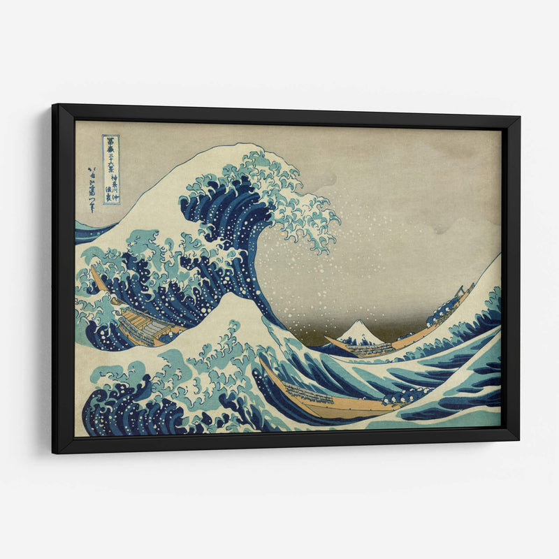 La gran ola - Katsushika Hokusai | Cuadro decorativo de Canvas Lab