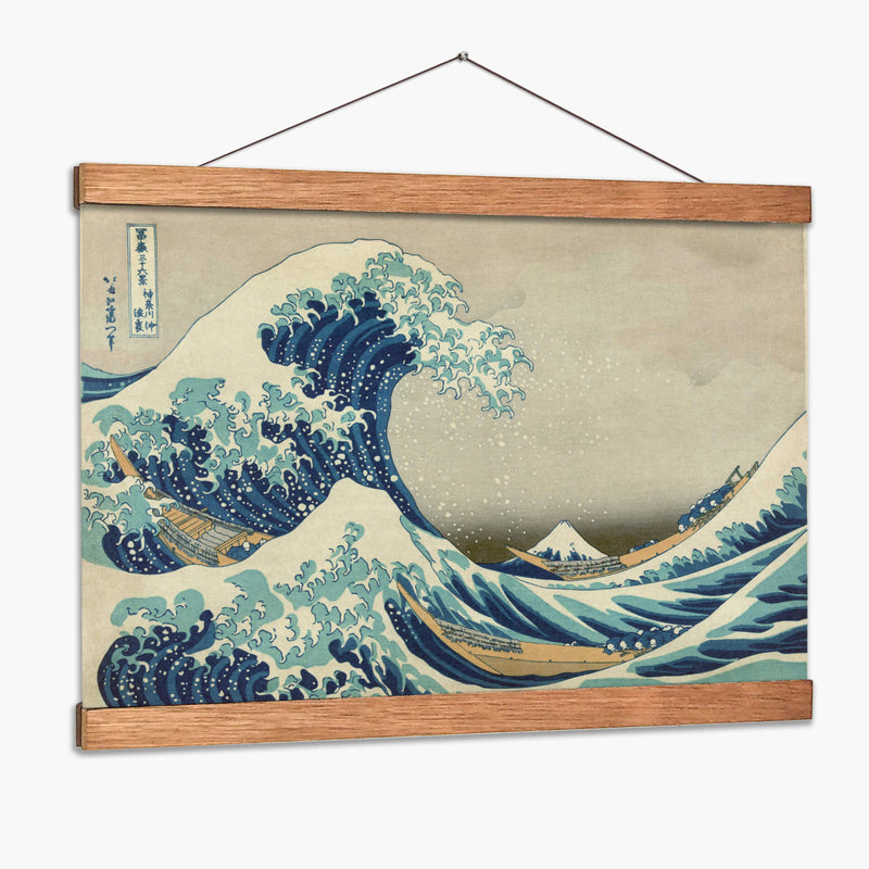 La gran ola - Katsushika Hokusai | Cuadro decorativo de Canvas Lab