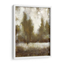 Silueta De Árbol Dorado Ii - Tim OToole | Cuadro decorativo de Canvas Lab