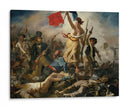 La libertad guiando al pueblo - Eugène Delacroix | Cuadro decorativo de Canvas Lab