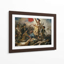 La libertad guiando al pueblo - Eugène Delacroix | Cuadro decorativo de Canvas Lab