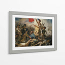 La libertad guiando al pueblo - Eugène Delacroix | Cuadro decorativo de Canvas Lab