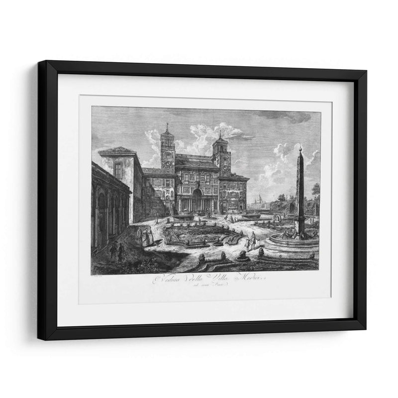 Veduta Della Villa Medici - Piranesi | Cuadro decorativo de Canvas Lab