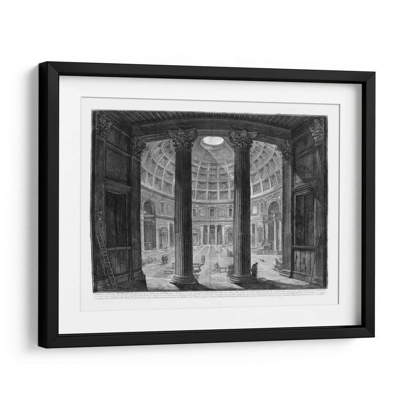 Veduta Interna Del Panteón - Piranesi | Cuadro decorativo de Canvas Lab