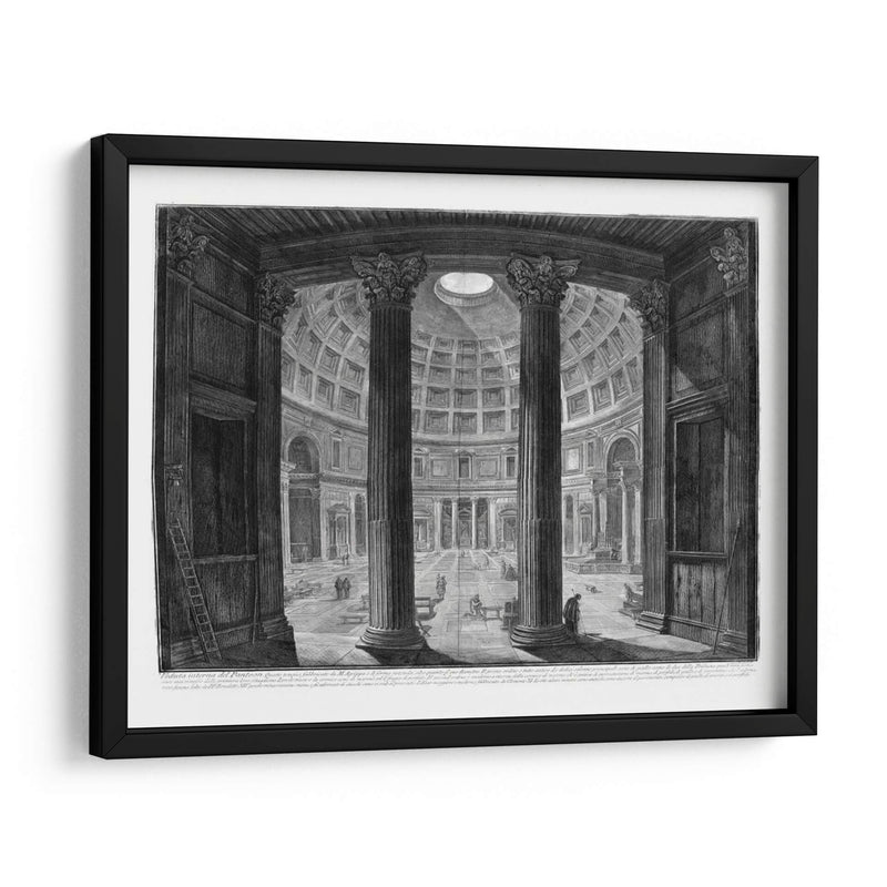 Veduta Interna Del Panteón - Piranesi | Cuadro decorativo de Canvas Lab