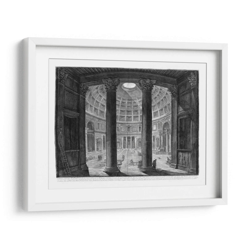 Veduta Interna Del Panteón - Piranesi | Cuadro decorativo de Canvas Lab