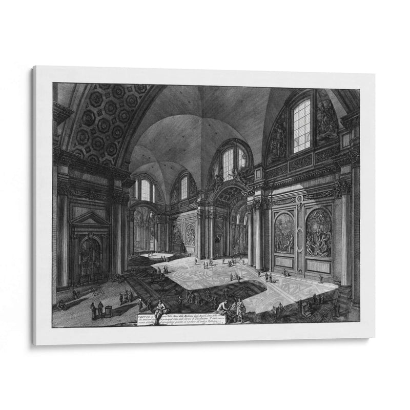 Veduta Interna Della Chiesa Della Madonna - Piranesi | Cuadro decorativo de Canvas Lab