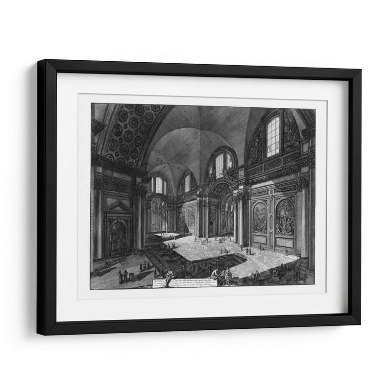 Veduta Interna Della Chiesa Della Madonna - Piranesi | Cuadro decorativo de Canvas Lab