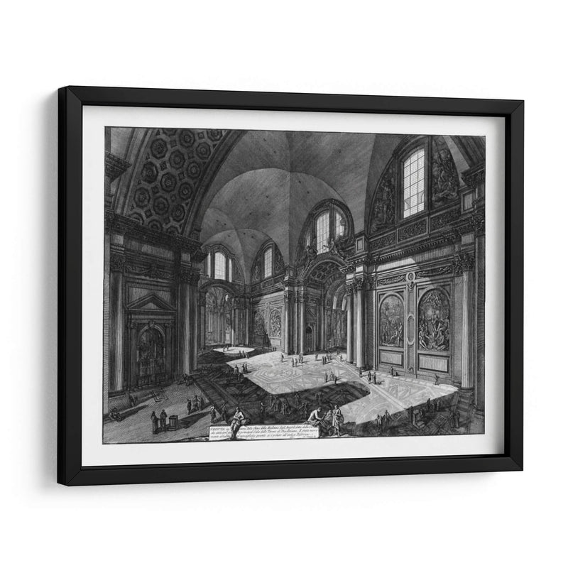 Veduta Interna Della Chiesa Della Madonna - Piranesi | Cuadro decorativo de Canvas Lab