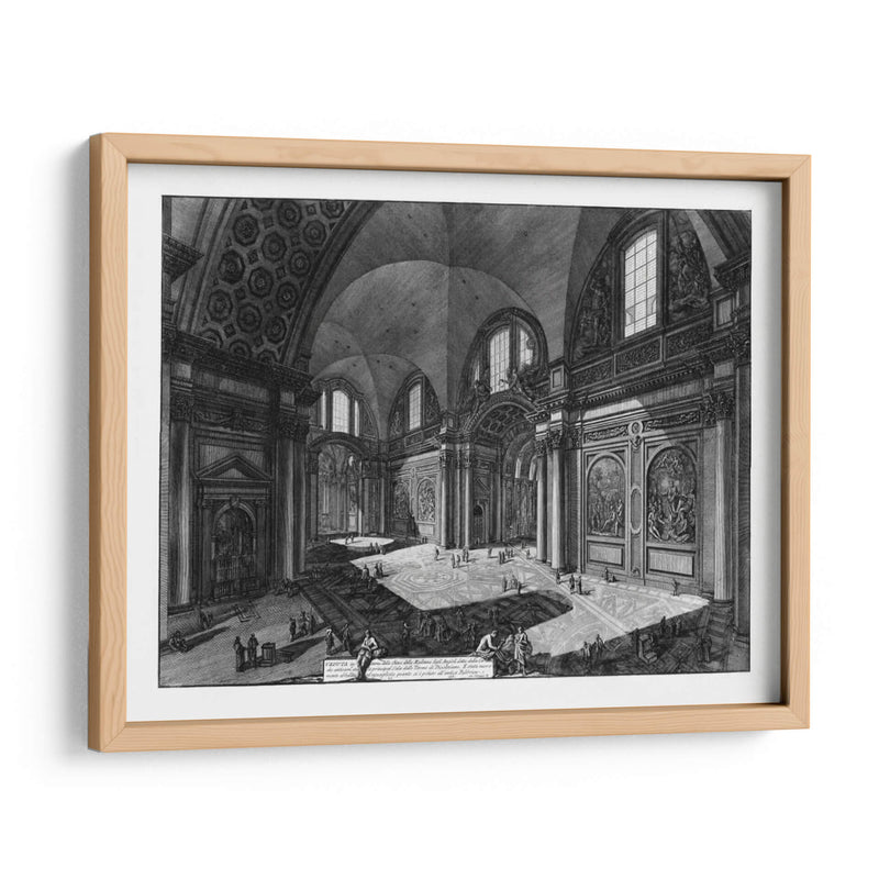 Veduta Interna Della Chiesa Della Madonna - Piranesi | Cuadro decorativo de Canvas Lab