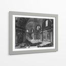 Veduta Interna Della Chiesa Della Madonna - Piranesi | Cuadro decorativo de Canvas Lab