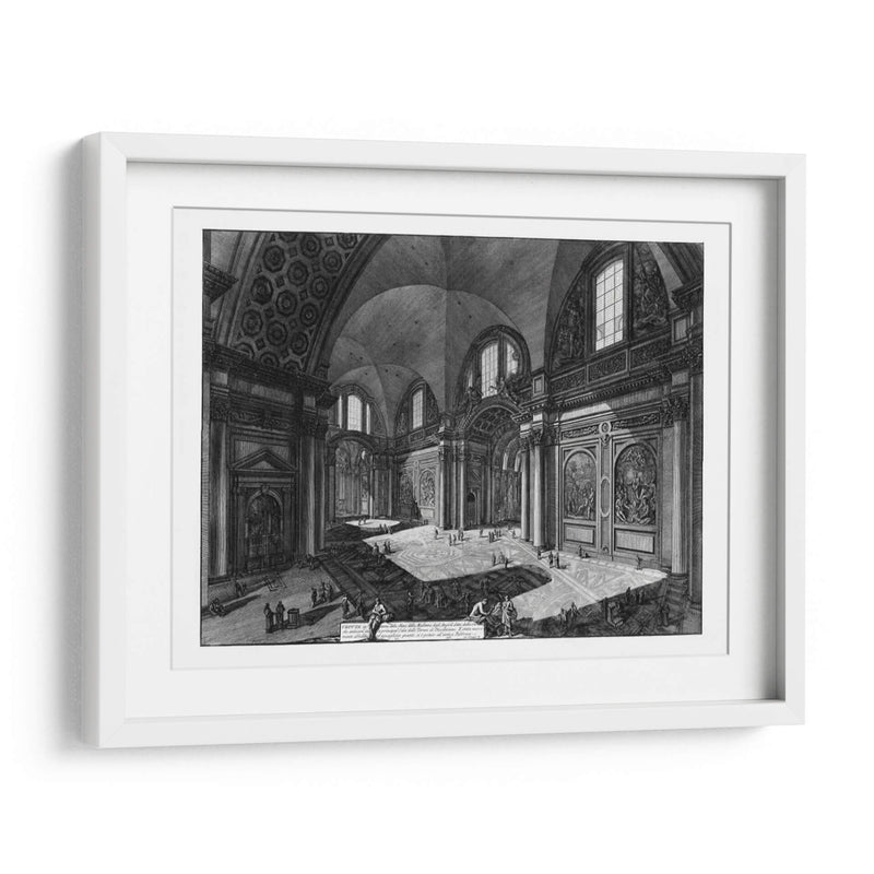 Veduta Interna Della Chiesa Della Madonna - Piranesi | Cuadro decorativo de Canvas Lab