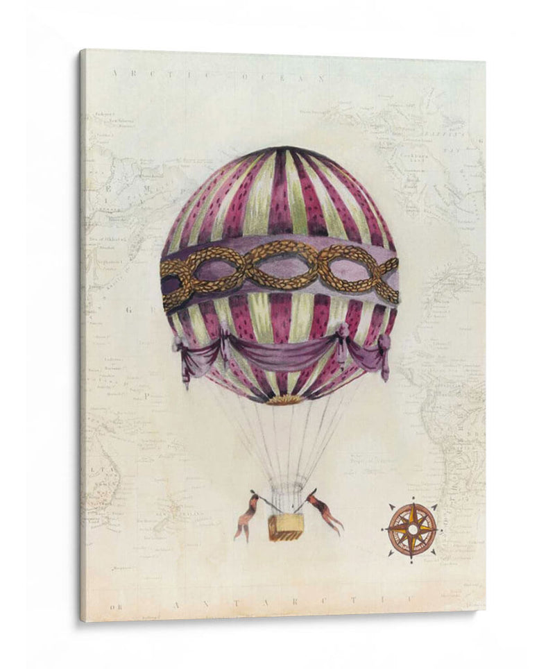 Globos De Aire Caliente Vintage I - Naomi McCavitt | Cuadro decorativo de Canvas Lab