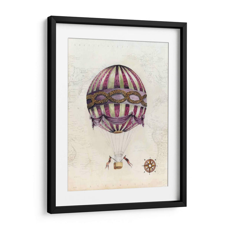 Globos De Aire Caliente Vintage I - Naomi McCavitt | Cuadro decorativo de Canvas Lab