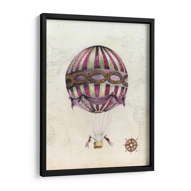 Globos De Aire Caliente Vintage I - Naomi McCavitt | Cuadro decorativo de Canvas Lab