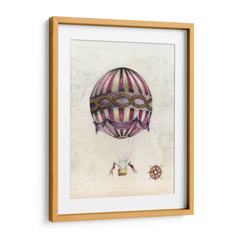 Globos De Aire Caliente Vintage I - Naomi McCavitt | Cuadro decorativo de Canvas Lab