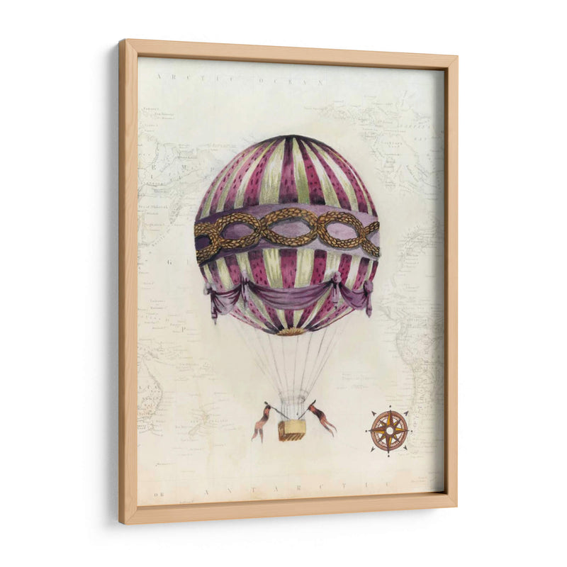 Globos De Aire Caliente Vintage I - Naomi McCavitt | Cuadro decorativo de Canvas Lab