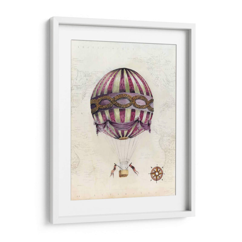 Globos De Aire Caliente Vintage I - Naomi McCavitt | Cuadro decorativo de Canvas Lab