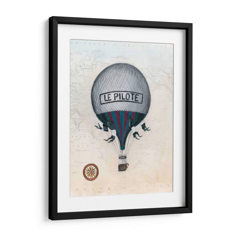 Globos De Aire Caliente Vintage Ii - Naomi McCavitt | Cuadro decorativo de Canvas Lab