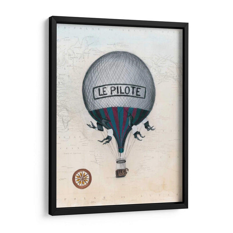 Globos De Aire Caliente Vintage Ii - Naomi McCavitt | Cuadro decorativo de Canvas Lab