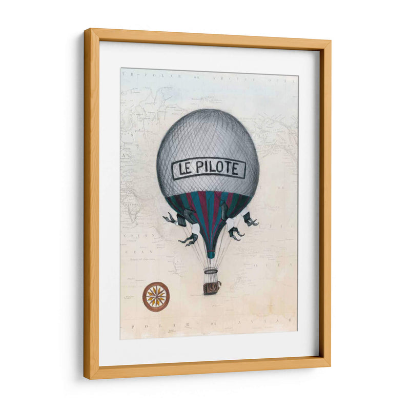 Globos De Aire Caliente Vintage Ii - Naomi McCavitt | Cuadro decorativo de Canvas Lab