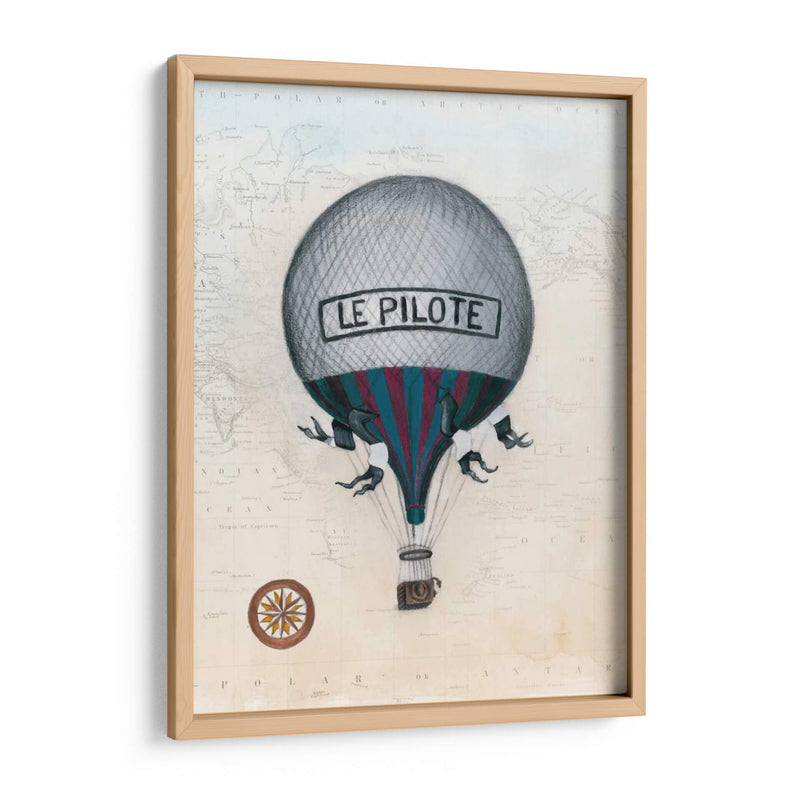 Globos De Aire Caliente Vintage Ii - Naomi McCavitt | Cuadro decorativo de Canvas Lab