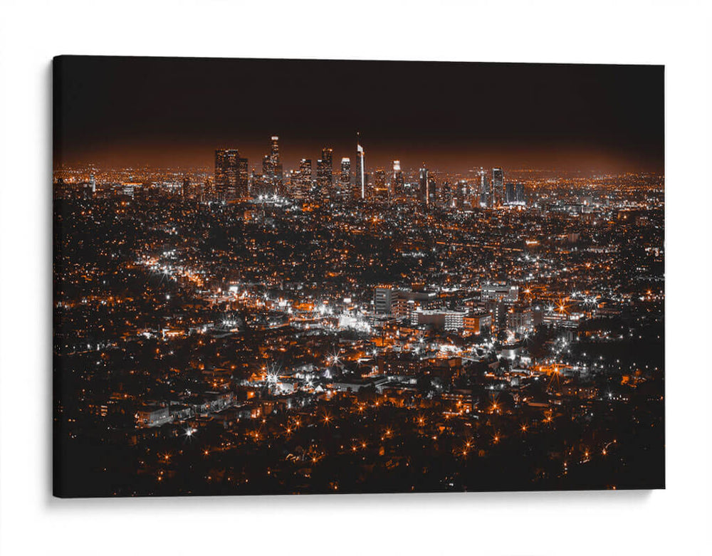 La noche de Los Ángeles | Cuadro decorativo de Canvas Lab