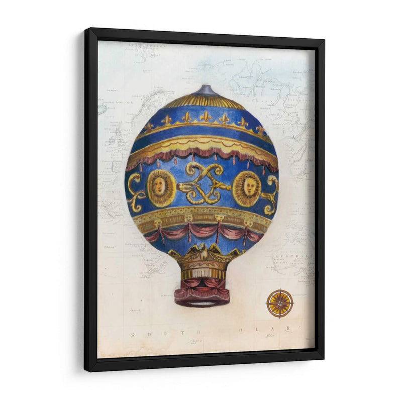 Globos De Aire Caliente Vintage V - Naomi McCavitt | Cuadro decorativo de Canvas Lab