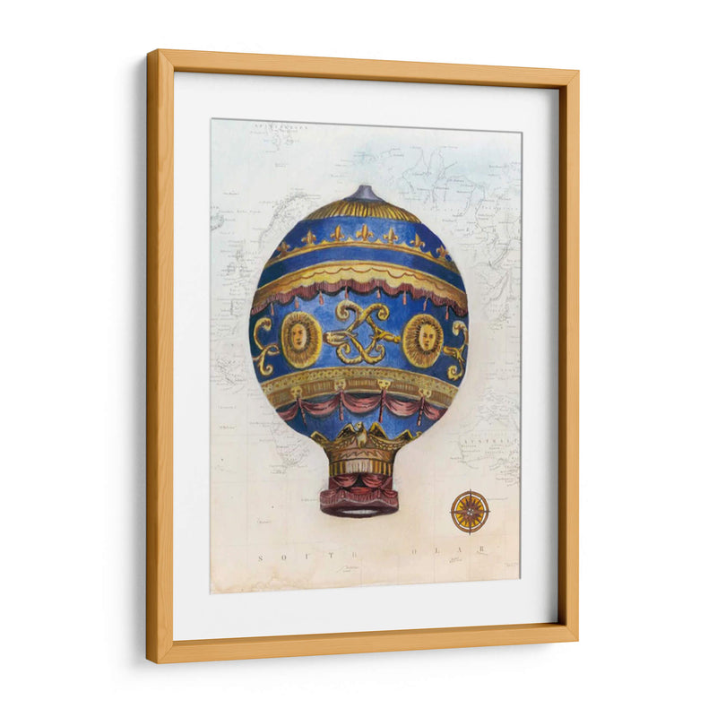 Globos De Aire Caliente Vintage V - Naomi McCavitt | Cuadro decorativo de Canvas Lab