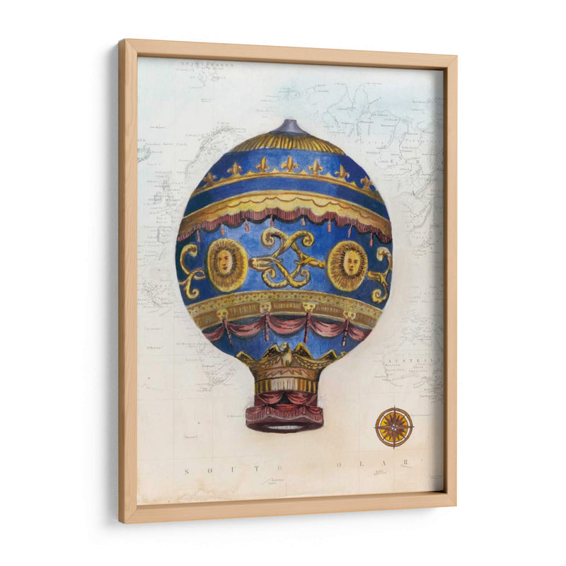 Globos De Aire Caliente Vintage V - Naomi McCavitt | Cuadro decorativo de Canvas Lab