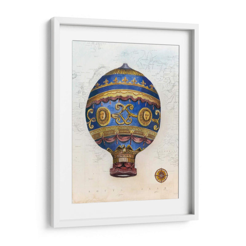 Globos De Aire Caliente Vintage V - Naomi McCavitt | Cuadro decorativo de Canvas Lab