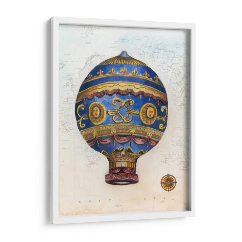 Globos De Aire Caliente Vintage V - Naomi McCavitt | Cuadro decorativo de Canvas Lab