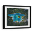 Lago rodeado por pinos | Cuadro decorativo de Canvas Lab