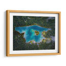 Lago rodeado por pinos | Cuadro decorativo de Canvas Lab