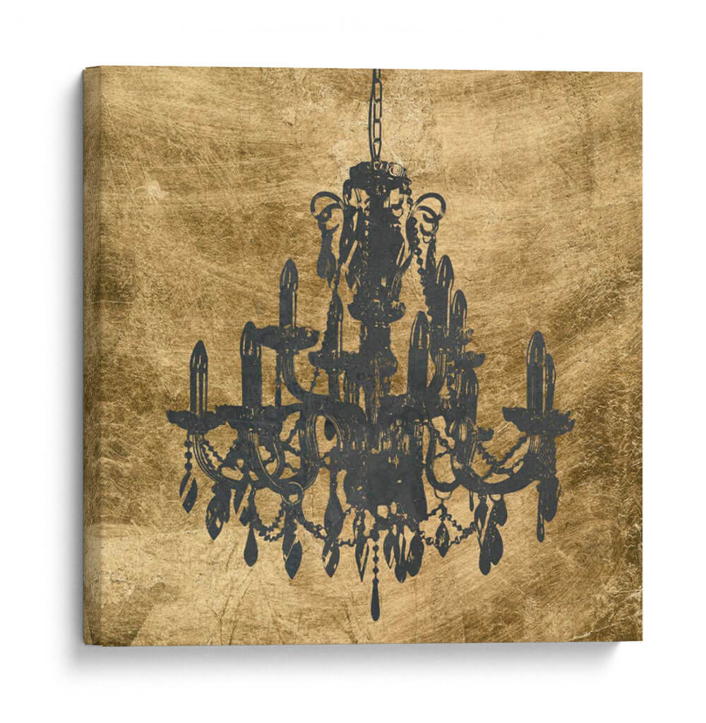Chandelier Gilt Vii - Jennifer Goldberger | Cuadro decorativo de Canvas Lab