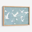 Siluetas En Vuelo I - Jennifer Goldberger | Cuadro decorativo de Canvas Lab