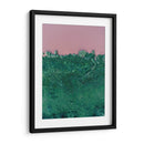 Laguna rosa y vegetación | Cuadro decorativo de Canvas Lab