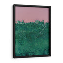 Laguna rosa y vegetación | Cuadro decorativo de Canvas Lab