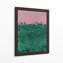 Laguna rosa y vegetación | Cuadro decorativo de Canvas Lab